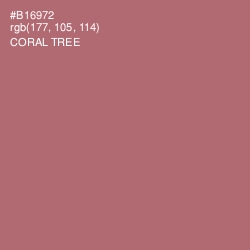 #B16972 - Coral Tree Color Image